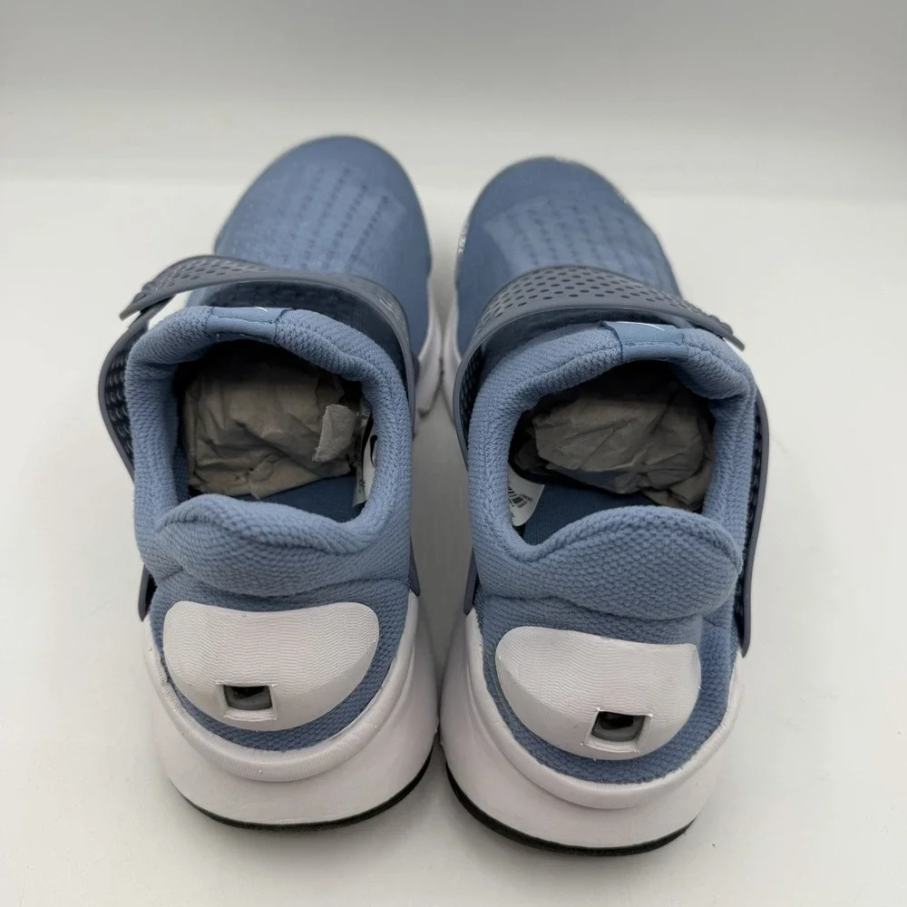 Nike Sock Dart KJCRD Running Shoes Mens Sz 8 Work Blue/White Sneakers 819686-403